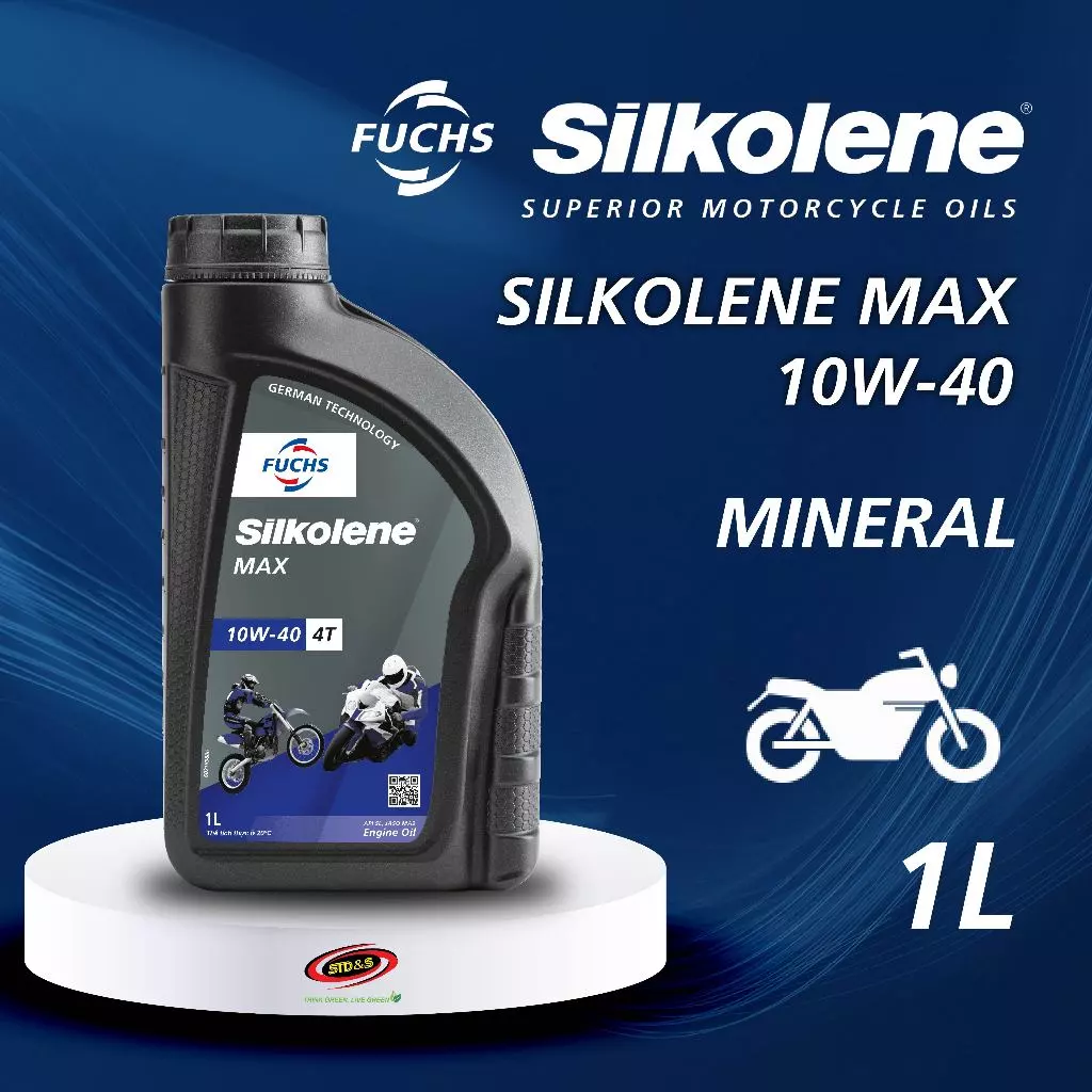 Nhớt Fuchs Silkolene Max 10W40 4T 1L