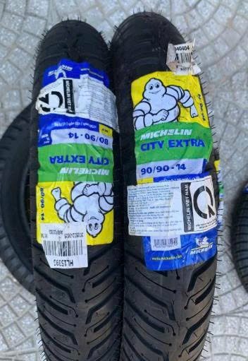 Vỏ lốp xe máy Michelin City Extra đủ size 50 60 70 80/90-17 - 70 80 90/90-14- 80/90-16- 100/90-14- 100/80-16- 120/80-16