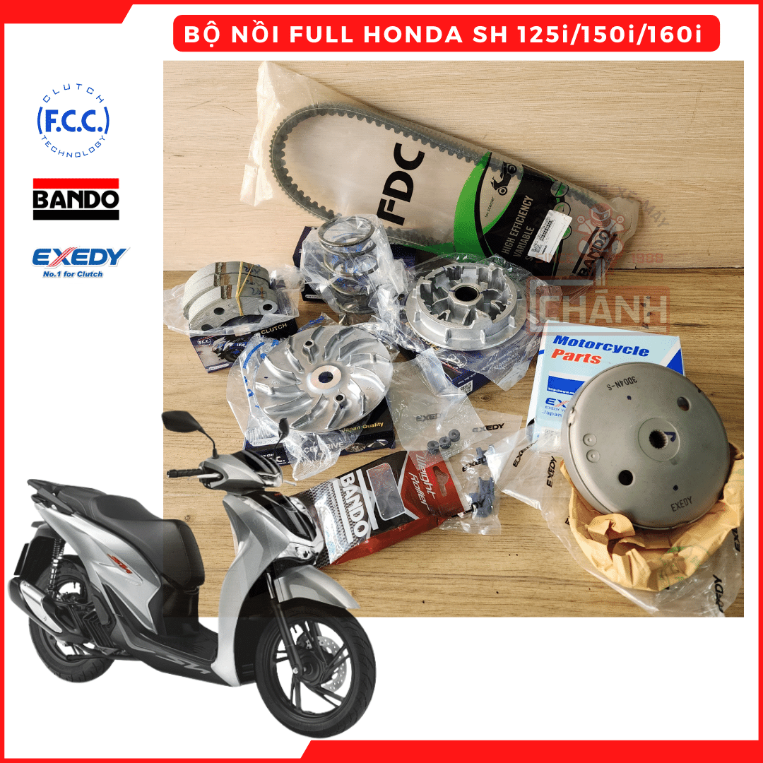 BỘ NỒI FCC - BANDO SH125/150